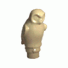 Part 40232 Tan Owl Large, Rounded Features 